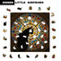 Rose Window Eclipse- Black Cat Puzzle